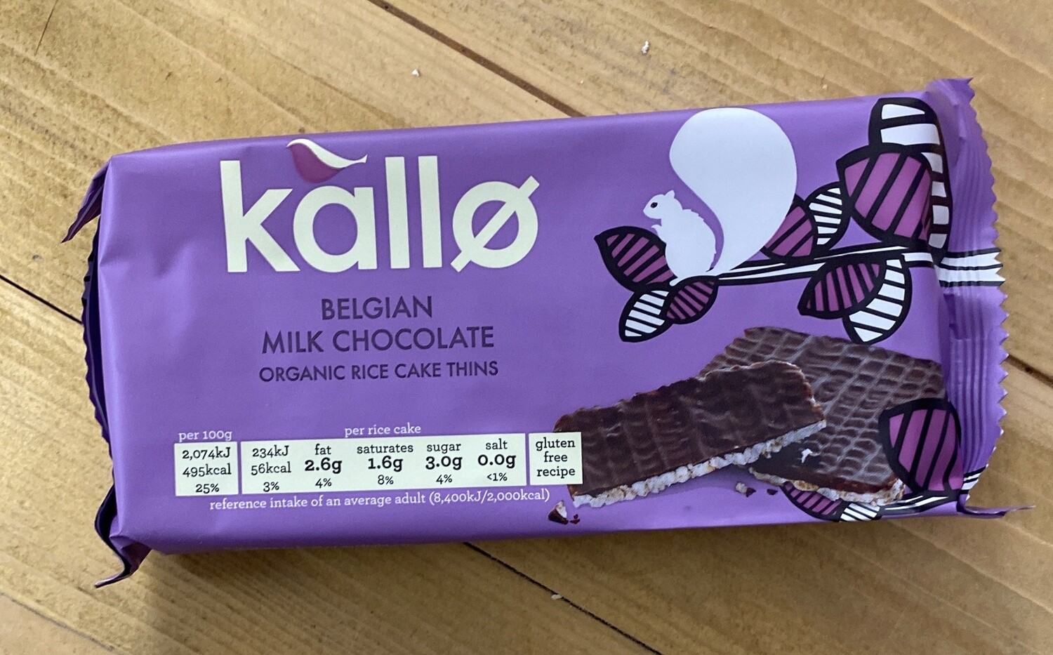 Chocolate Rice Cake Thins