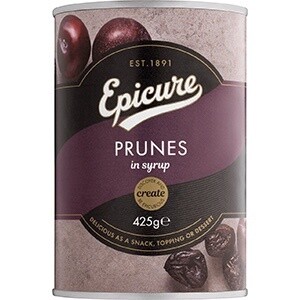 TINNED PRUNES