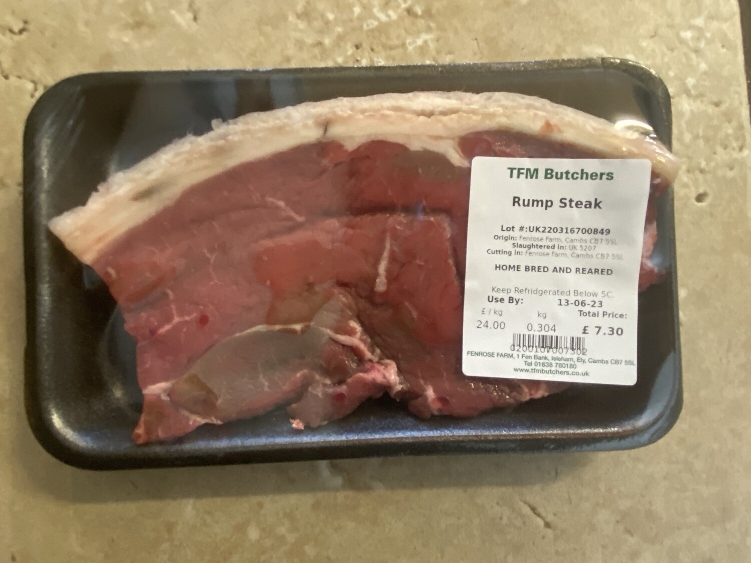 RUMP STEAK