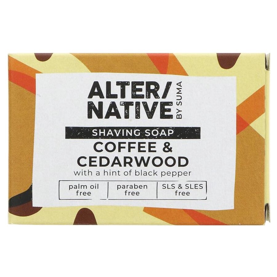 SHAVING SOAP COFFEE &amp; CEDARWOOD