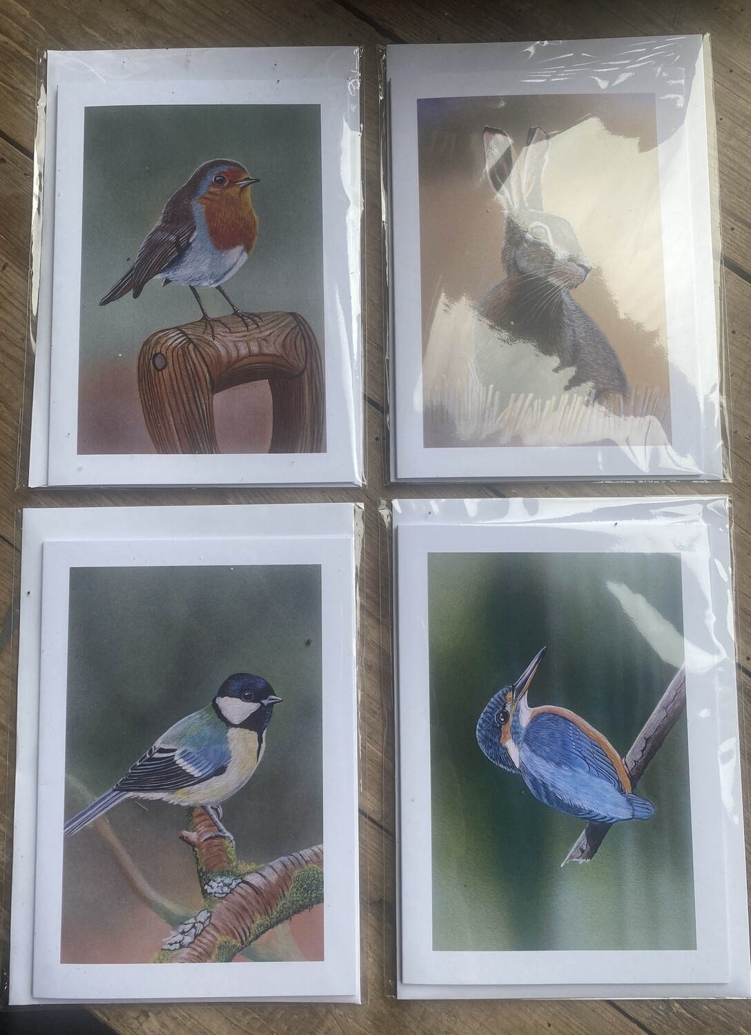 JUSTIN FIRMAN CARDS X 4