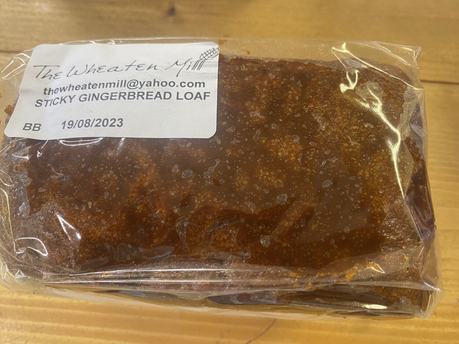 STICKY GINGERBREAD LOAF