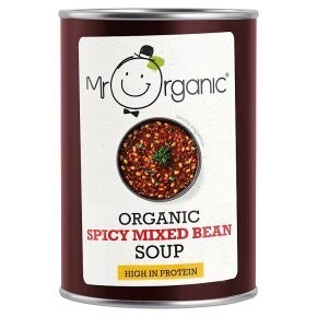 Mr Organic Spicy bean soup