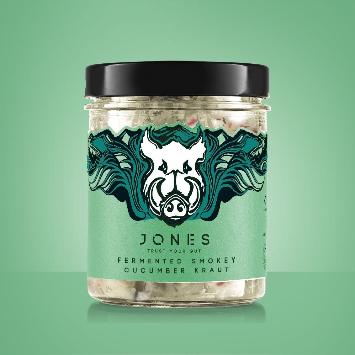 Live Smoked Cucumber Kraut