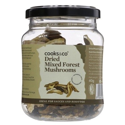 Cook &amp; Co dried Forest Mushrooms