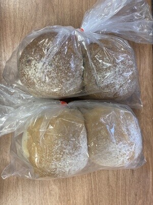 Friendly White / Granary Rolls (4)