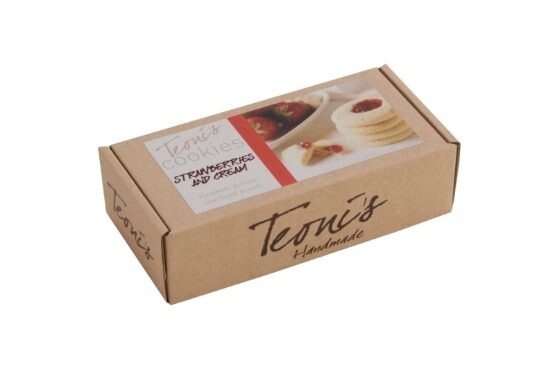 Teoni's Strawberry &amp; Cream Cookies