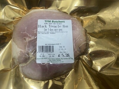 Black Treacle Ham per Kg