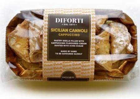 Diforti Sicilian Cannoli Cappuchino Chocolate