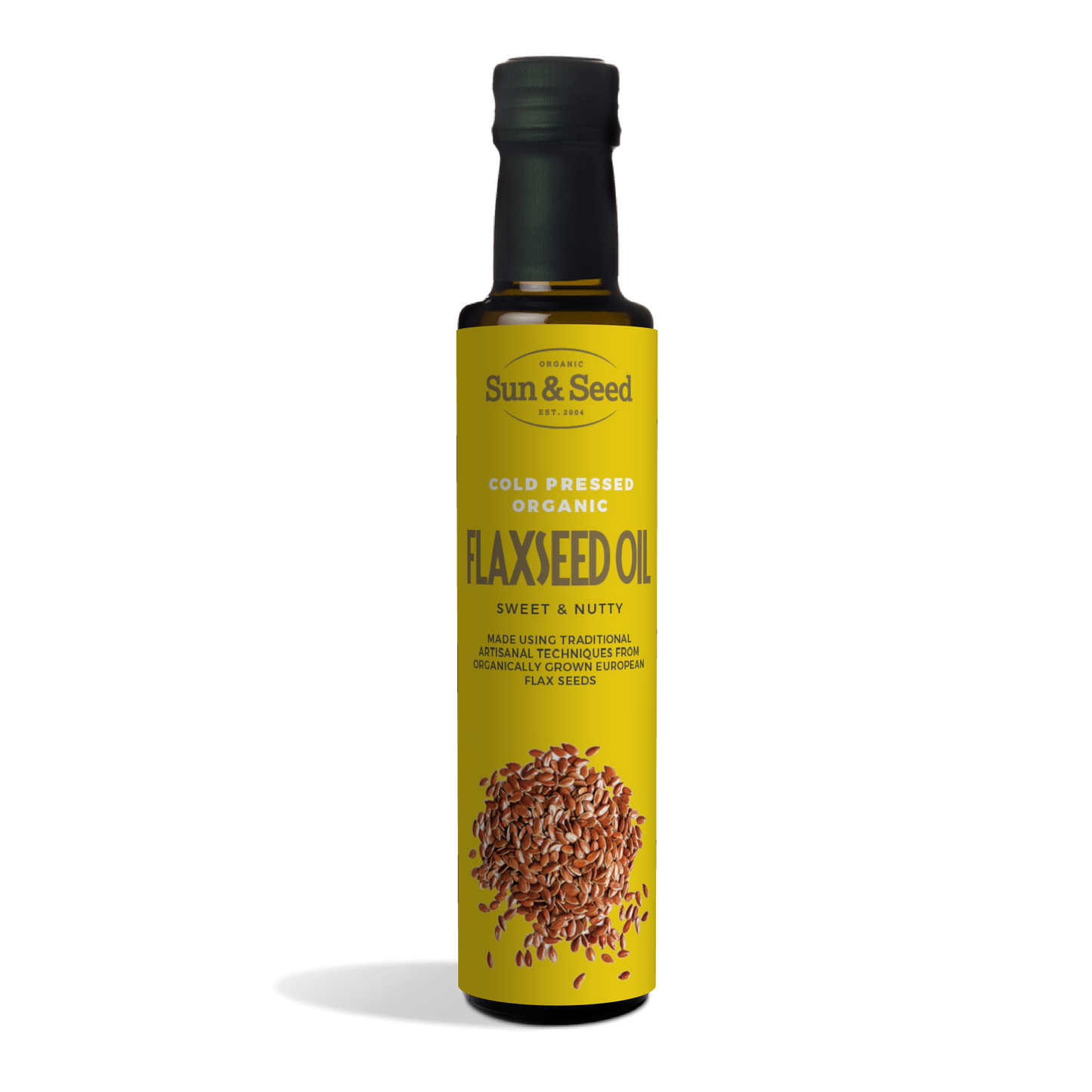 Organic Cold Pressed Flax Seed Oil