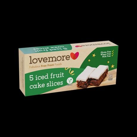 GLUTEN FREE ICED FRUIT CAKE