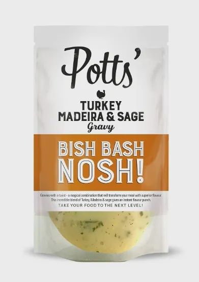 Turkey Gravy with Madeira &amp; Sage