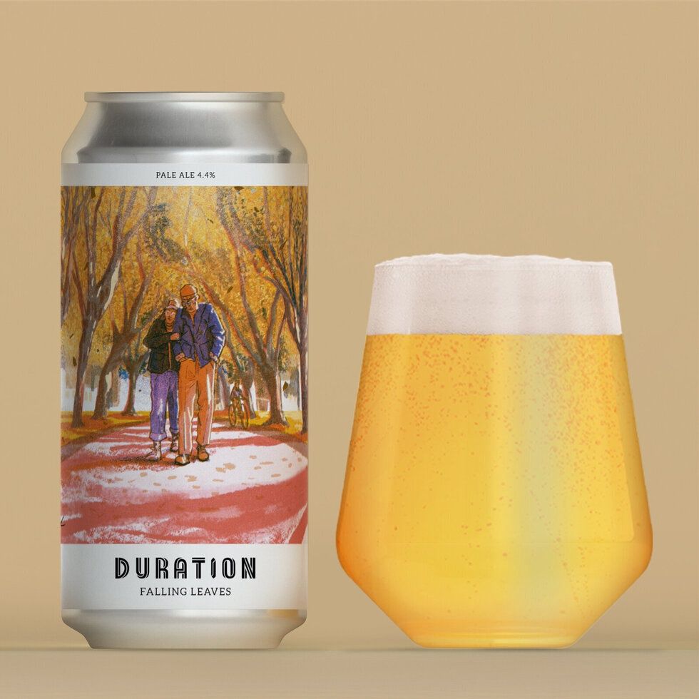 DURATION BEERS, FLAVOUR: PALE ALE 4.4%