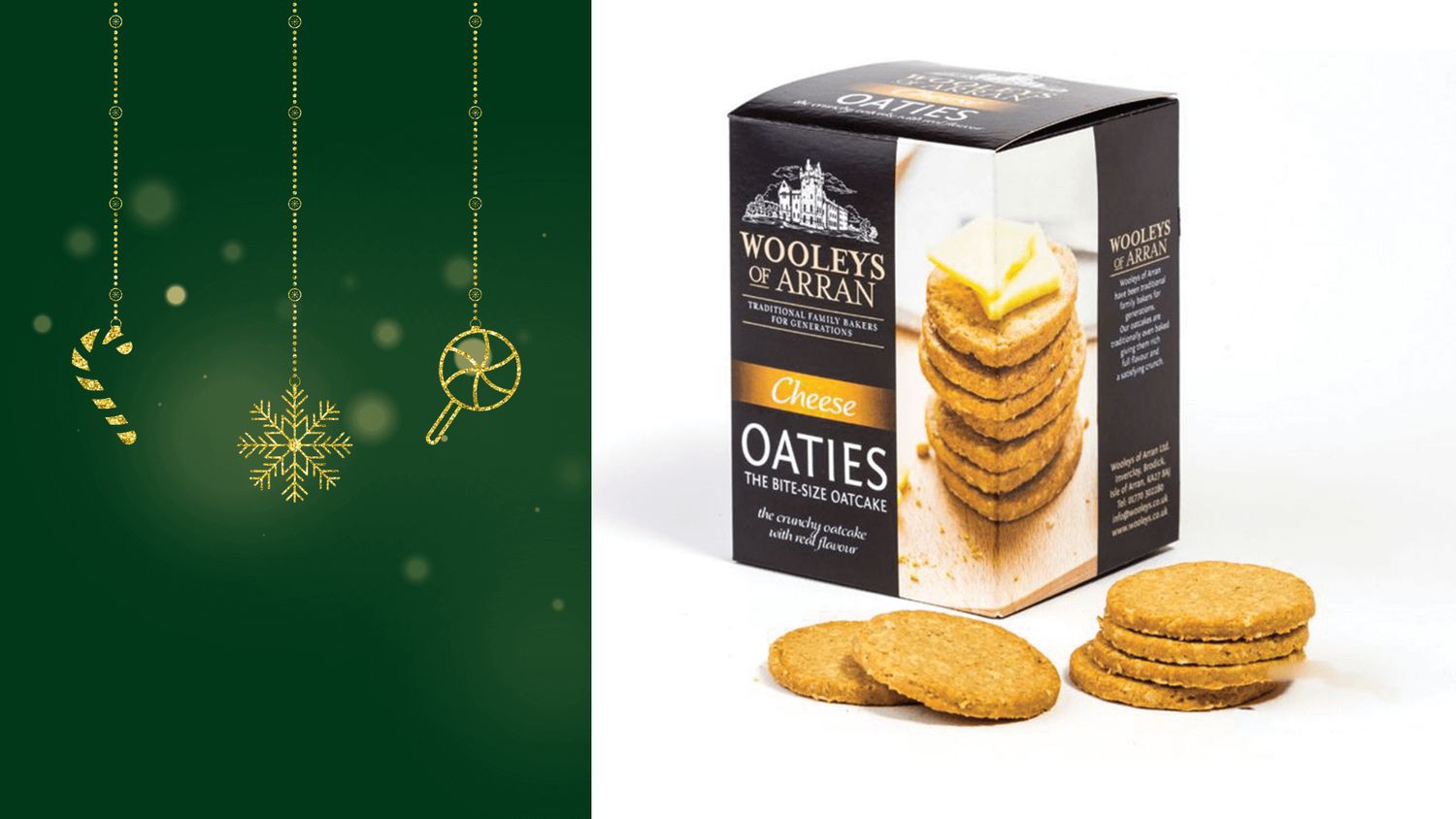 WOOLEY'S CHEESE OATIES