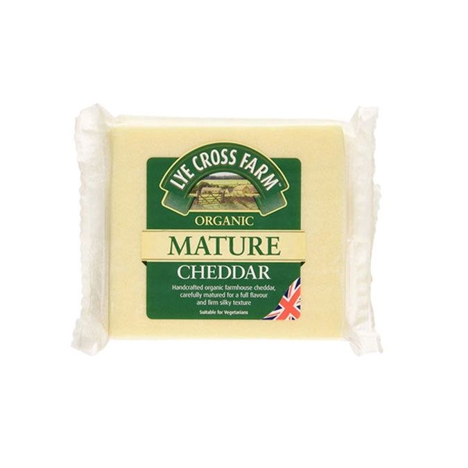 Organic Mature Cheddar Lye Cross Farm