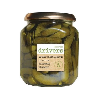 Sweet Cornichons in White Balsamic
