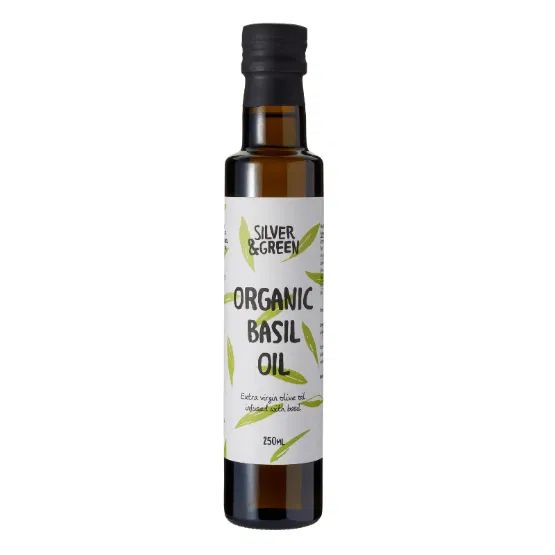 ORGANIC BASIL OLIVE OIL