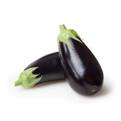 ORGANIC AUBERGINES PER KG