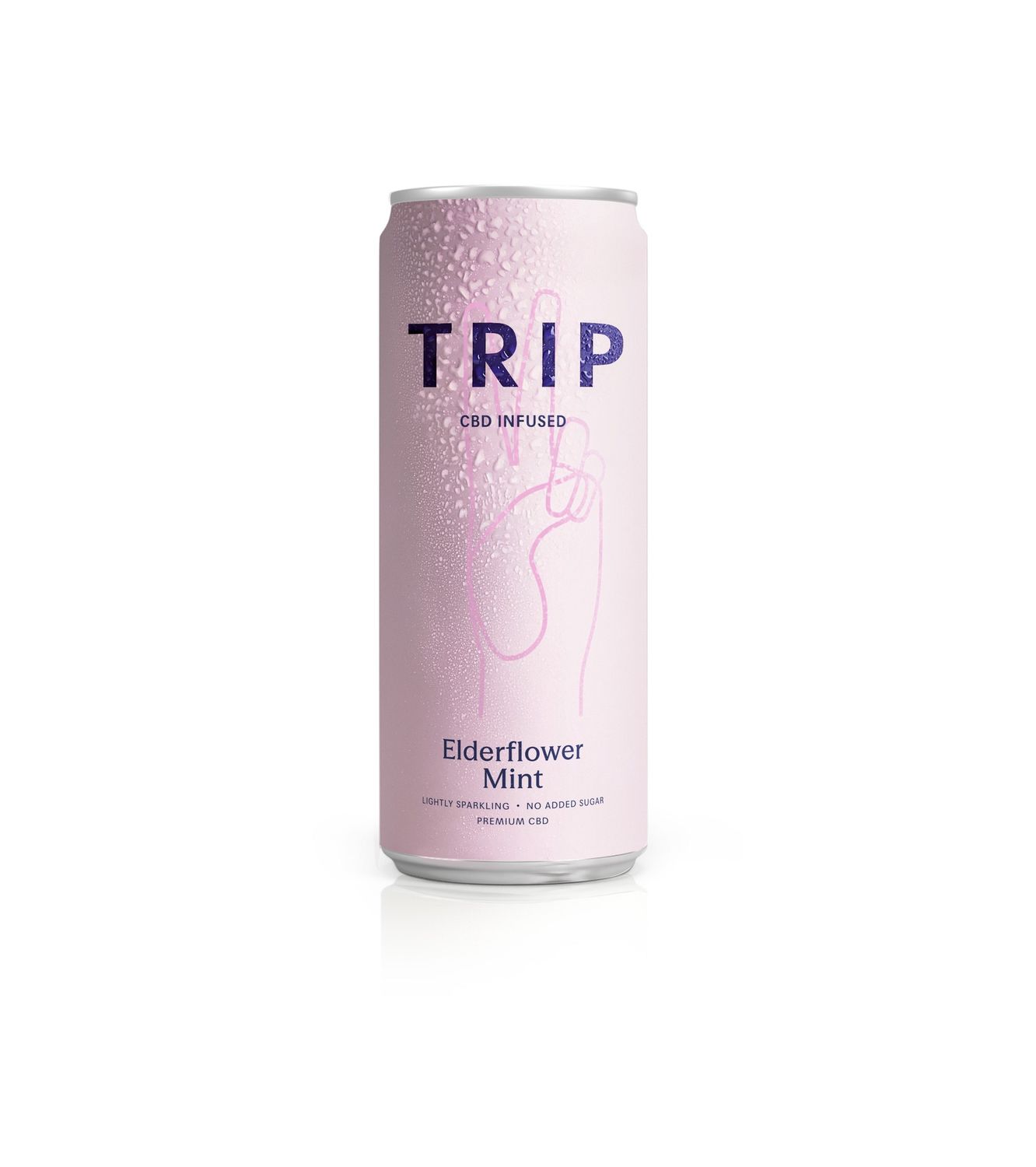 ELDERFLOWER MINT SPARKLING WITH 15MG CBD