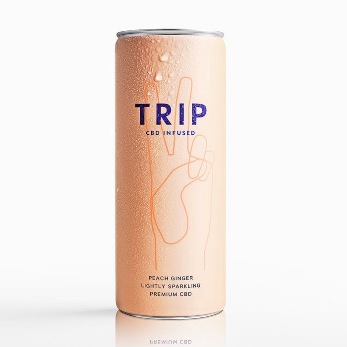PEACH GINGER LIGHTLY SPARKLING WITH 15MG CBD