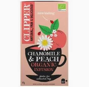 Clipper Chamomile &amp; Peach Infusions