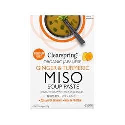MISO INSTANT SOUP, FLAVOUR: GINGER AND TURMERIC