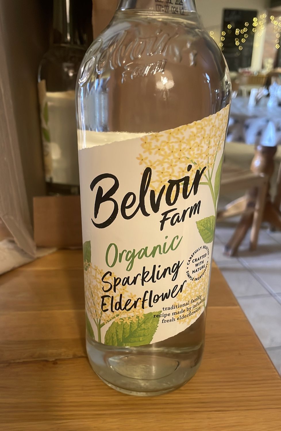 Organic Sparkling Elderflower 750ml