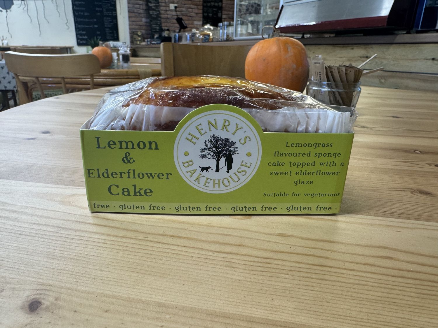 LEMON &amp; ELDERFLOWER LOAF CAKE