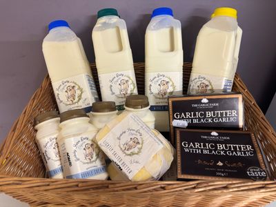 MILK, CREAM &amp; BUTTER
