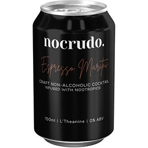 NOCRUDO NON ALCOHOLIC COCKTAIL, FLAVOUR: EXPRESSO MARTINI
