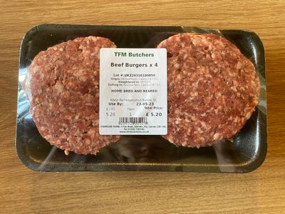 Beef Burgers