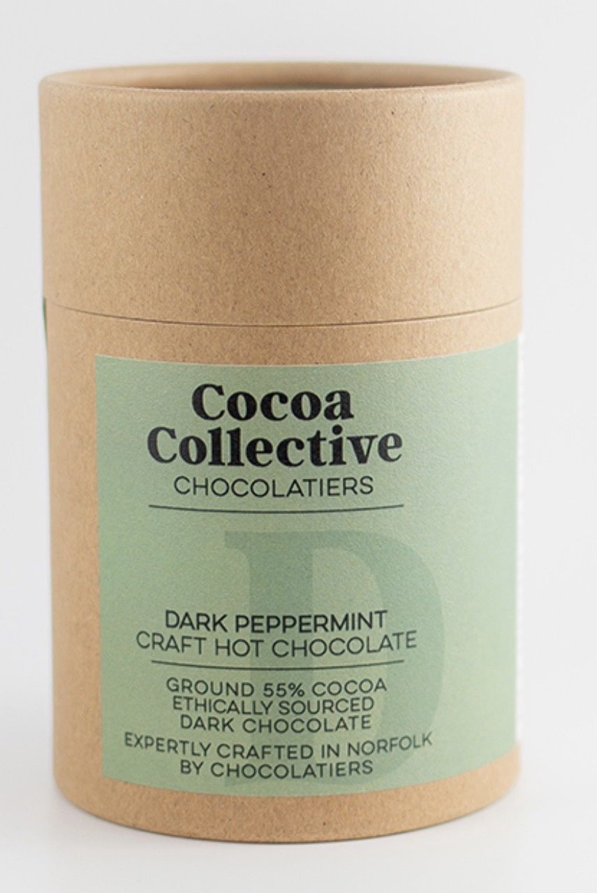 Dark Peppermint Hot Chocolate