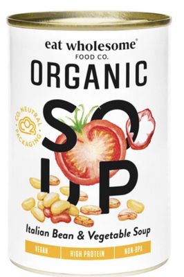 Italian bean &amp; Vegetable Organic Soup