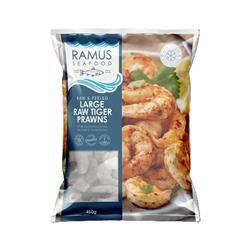 Ramus Seafood Raw Peeled Large Tiger Prawns