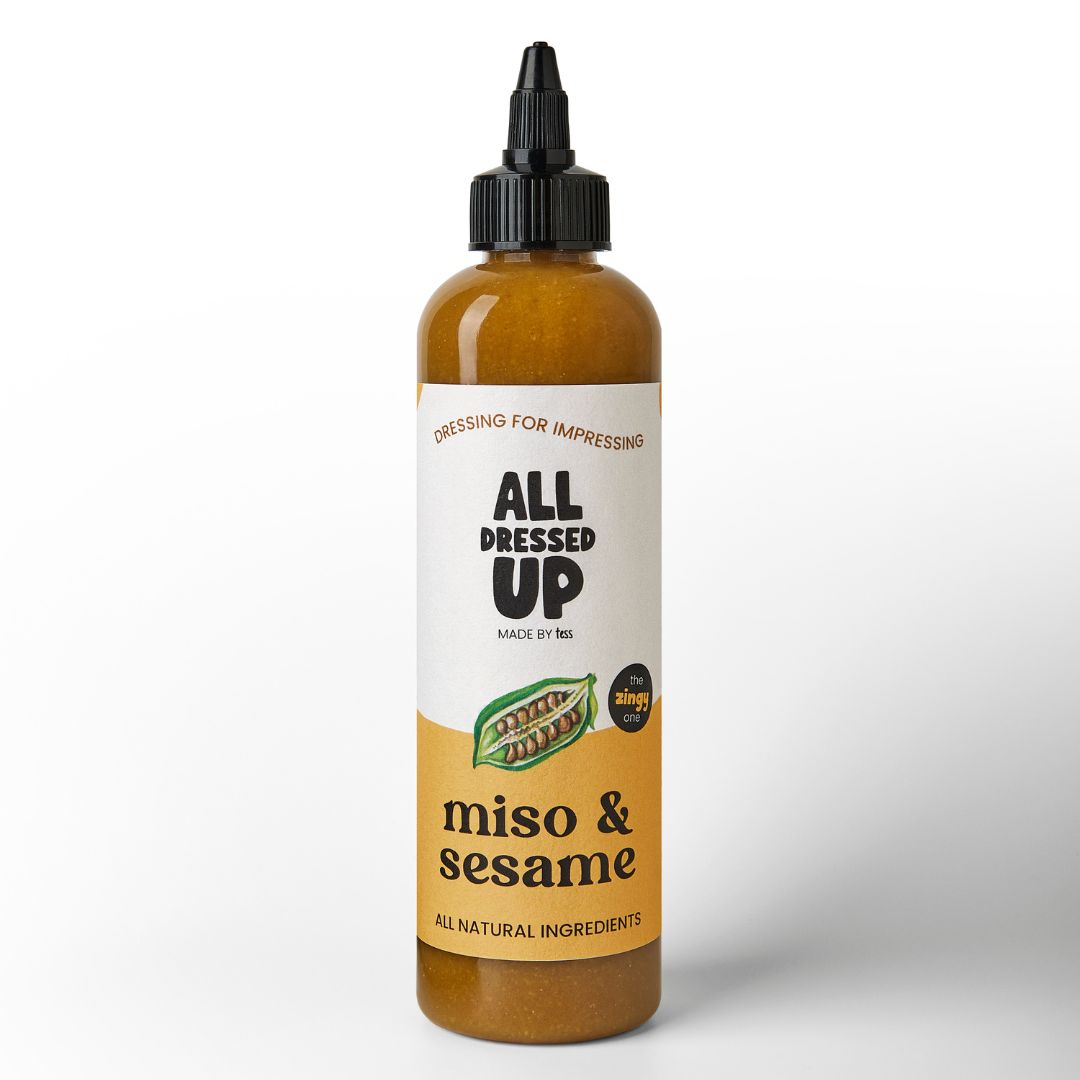 ALL DRESSED UP DRESSING, FLAVOUR: MISO &amp; SESAME