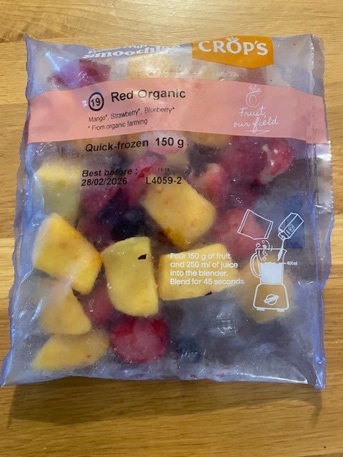 SMOOTHIE MIX, FLAVOUR: RED BERRIES