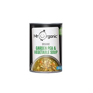GARDEN PEA &amp; VEGETABLE SOUP