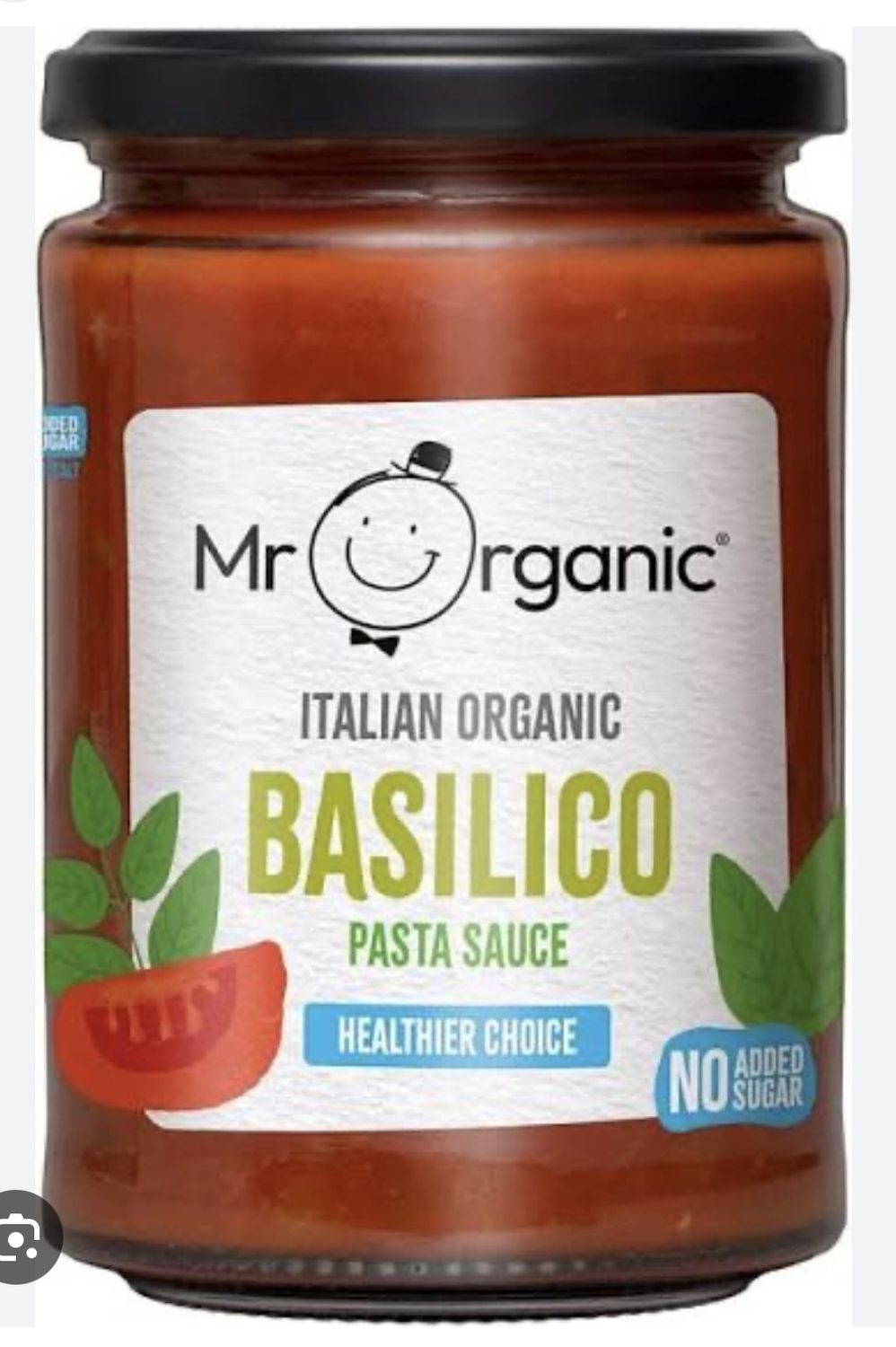 ITALIAN ORGANIC BASILICO PASTA SAUCE