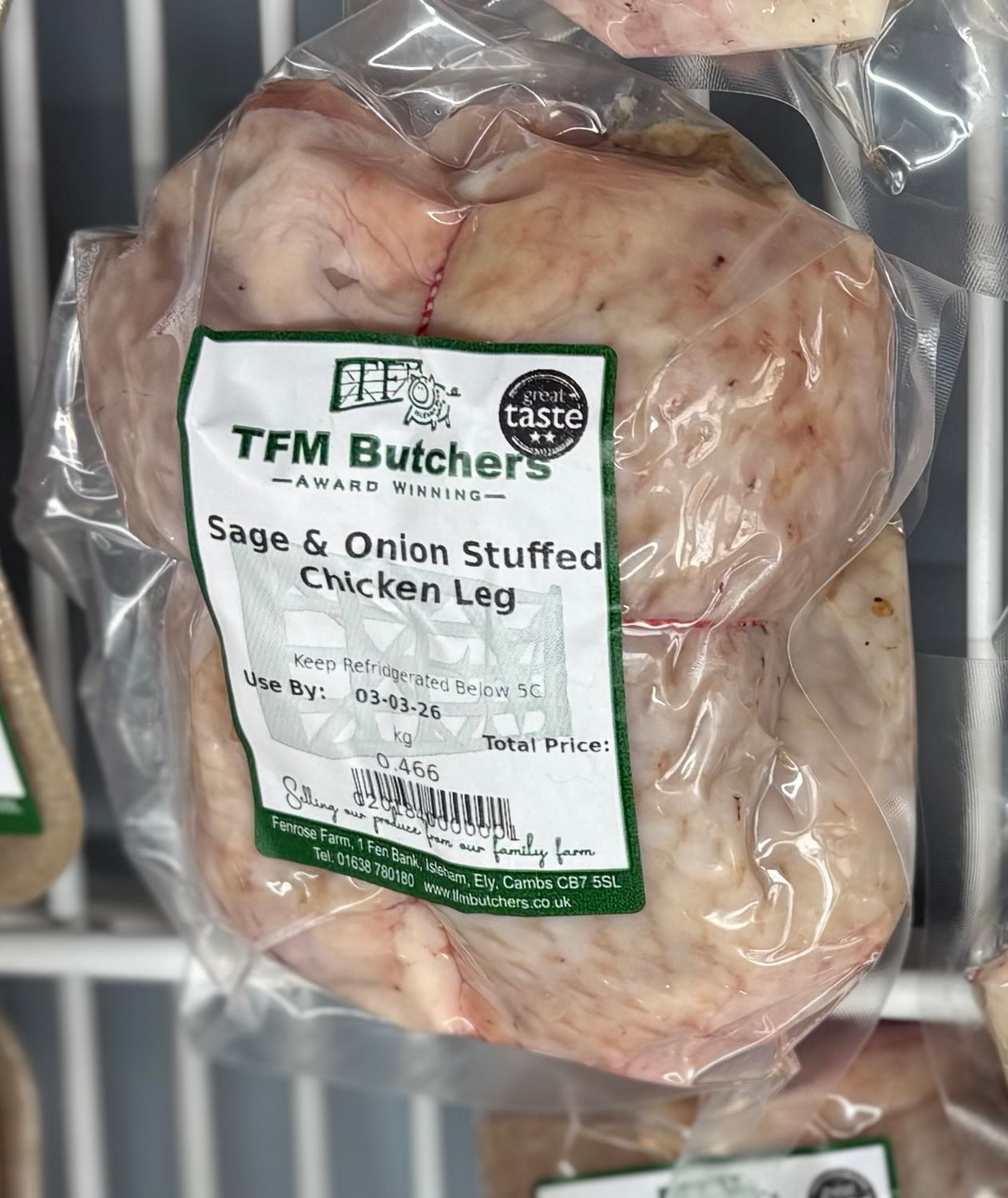 STUFFED CHICKEN LEG