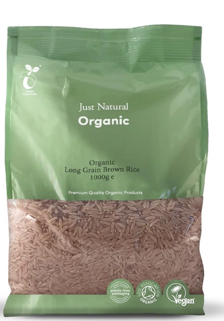 LONG GRAIN BROWN RICE ORGANIC