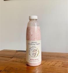 ORGANIC DRINKING YOGURT, FLAVOUR: MIXED BERRY
