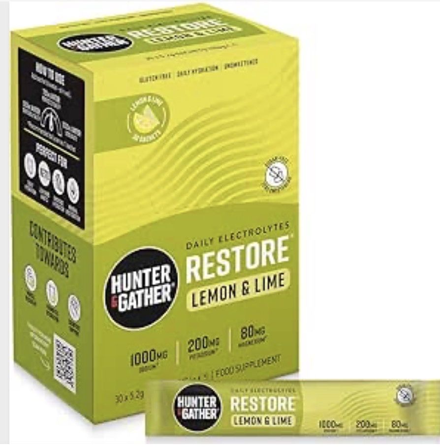 DAILY ELECTROLYTES RESTORE LEMON &amp; LIME