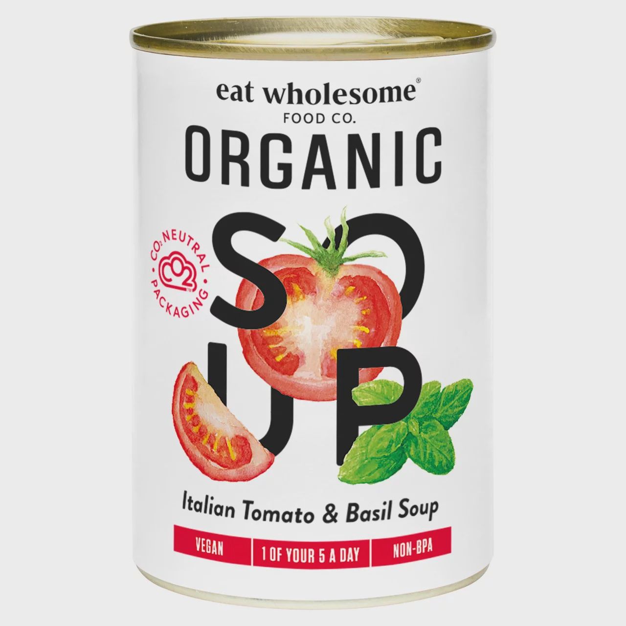 ORGANIC ITALIAN TOMATO &amp;NBASIL SOUP