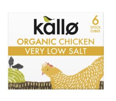 VERY LOW SALT ORGANIC CHICKEN STOCK CUBES