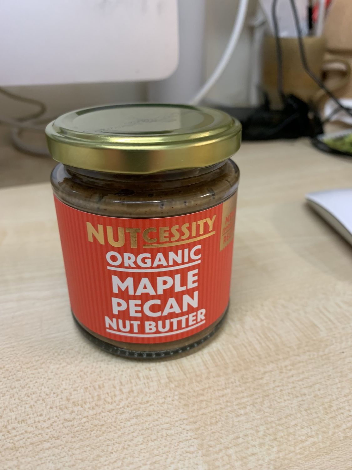 ORGANIC MAPLE PECAN NUT BUTTER
