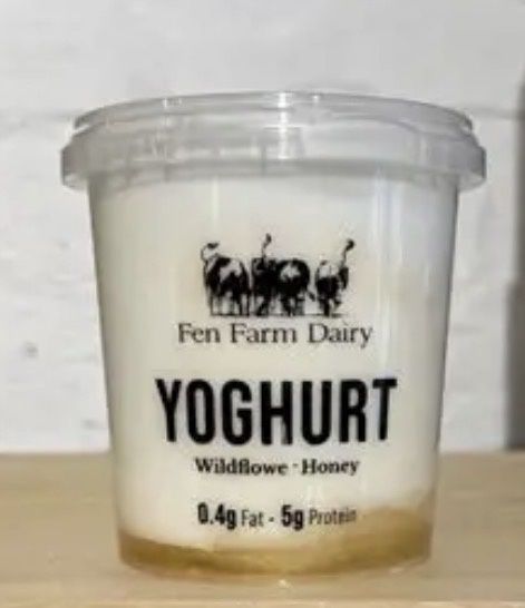 FEN FARM DAIRY YOGHURT, FLAVOUR: WILDFLOWER &amp; HONEY