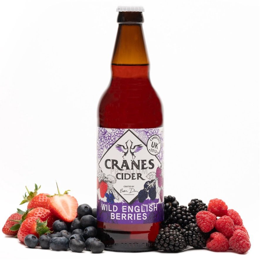 CRANES CIDER, FLAVOUR: ENGLISH BERRIES