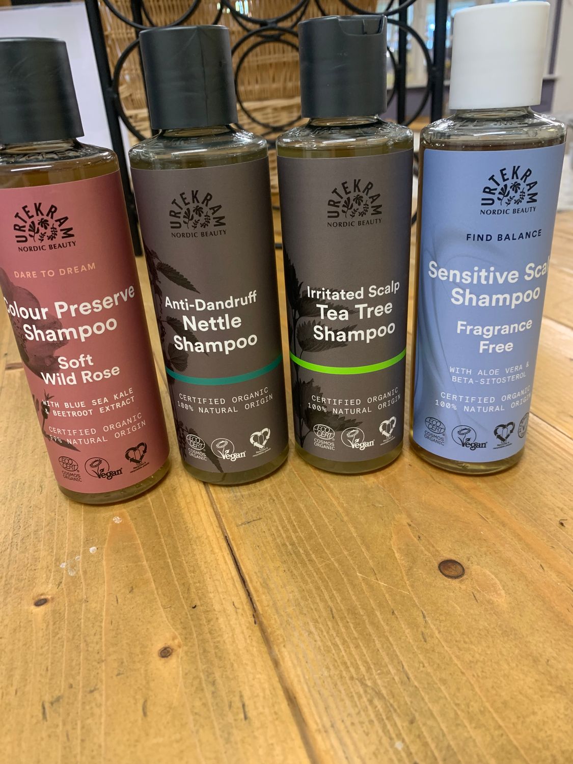 Various Shampoos