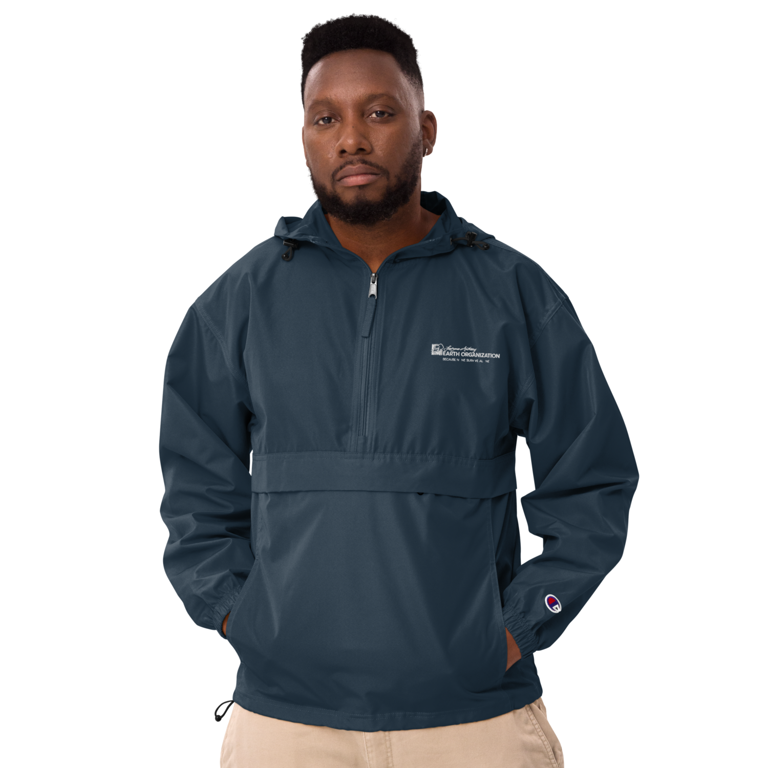 Embroidered Champion Packable Jacket