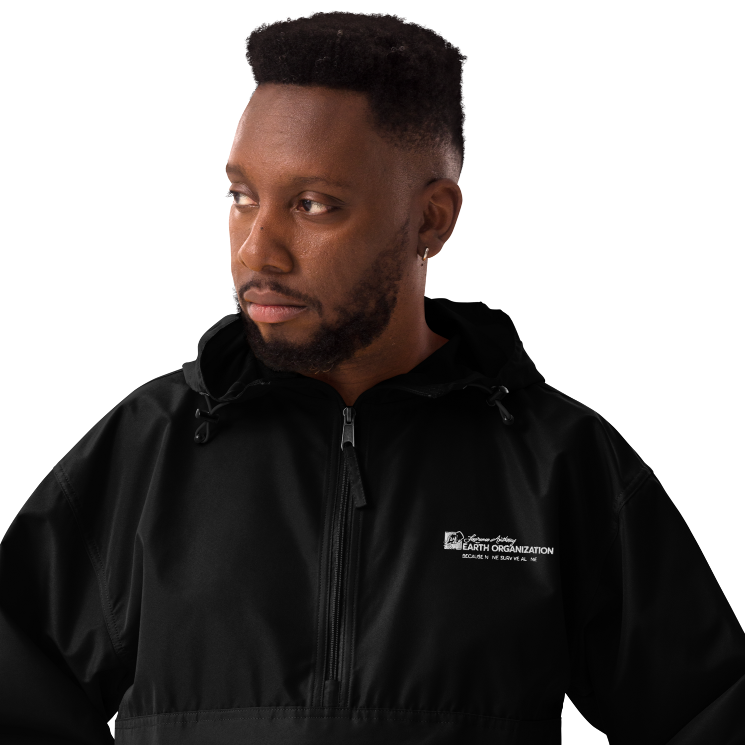 Embroidered Champion Packable Jacket